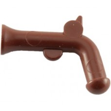 Part 2562 Reddish Brown Minifig, Weapon Gun, Pirate Flintlock Pistol